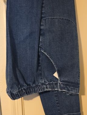 Arrow Women's Dark Denim Boyfriend Jeans with Elastic Cuff